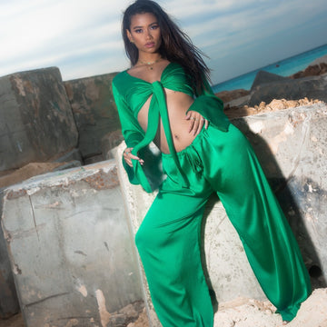 Emerald silky set