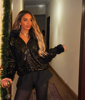 Sequined jacket