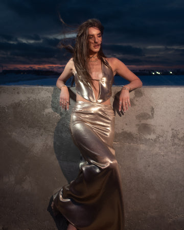 Golden hour dress