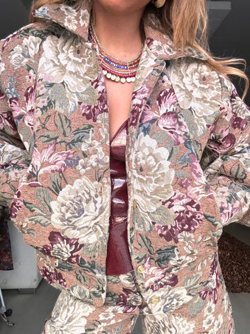 Flower Gobelin jacket