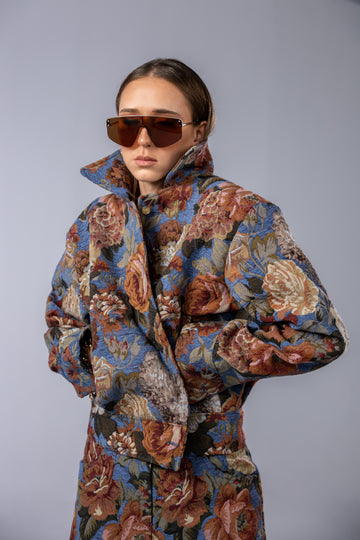 Flower power vintage jacket